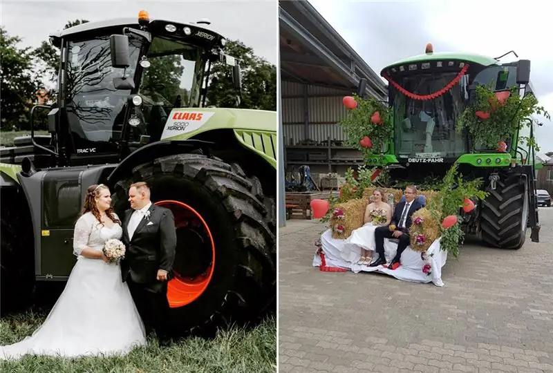 Claas и Deutz-Fahr на свадьбе