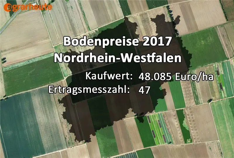 Цены на землю Северный Рейн-Вестфалия