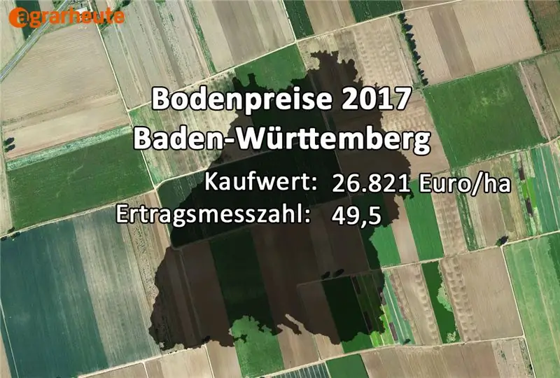 Цены на землю в Баден-Вюртемберге