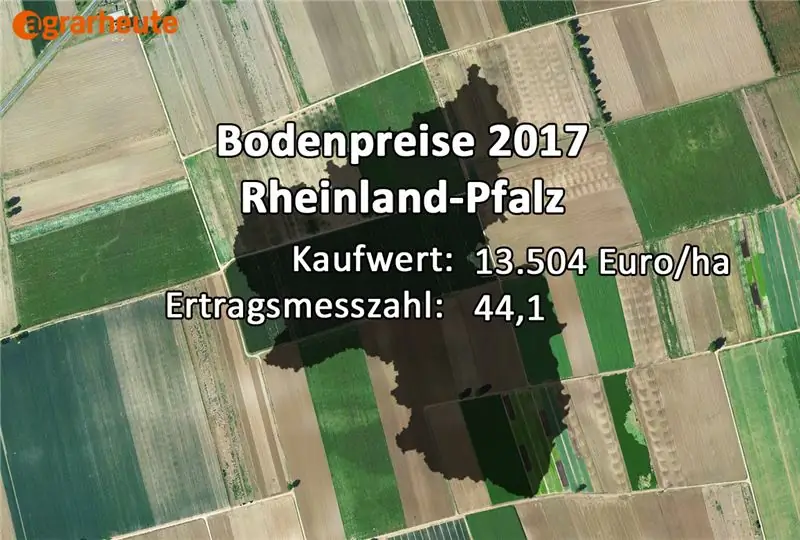 Цены на землю в земле Рейнланд-Пфальц