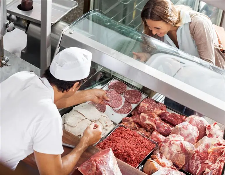 Рынок свиней: Канибер и Хаук разговаривают с продуктовым магазином