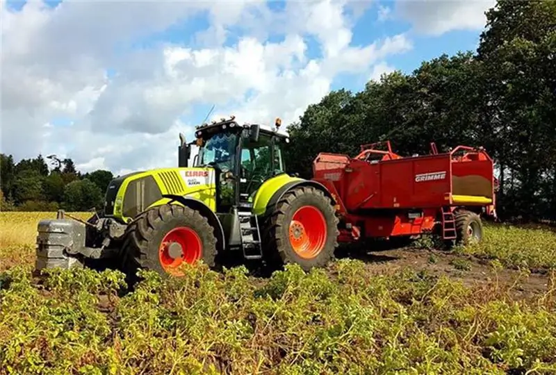 Уборка картофеля с Grimme