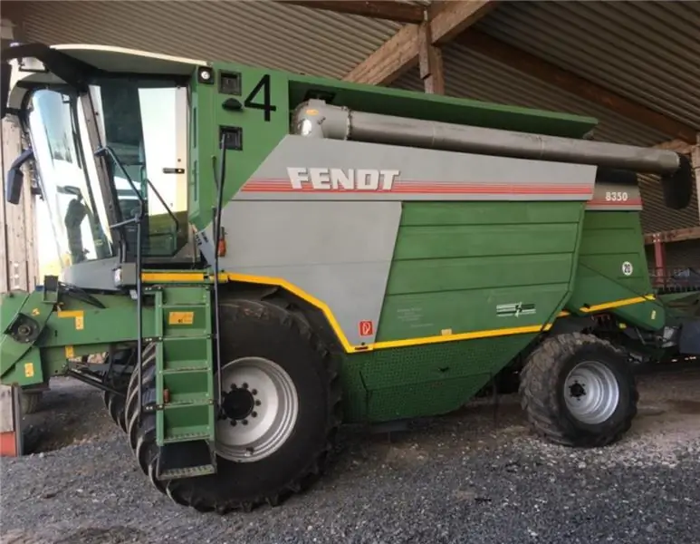 Пробег в испытательном отделе Дании: Fendt 8350 за 59 000 евро