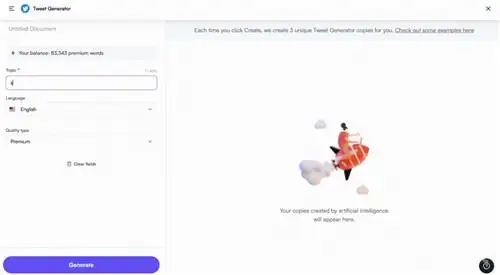 Генератор твитов - Как писать твиты