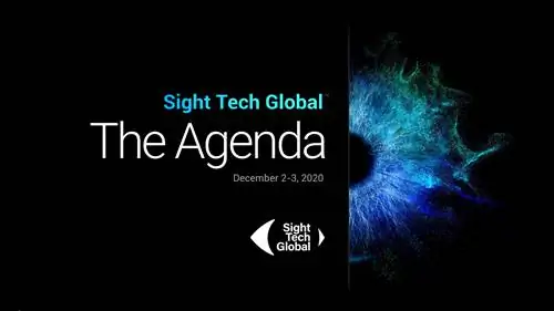 Вот и поднимается занавес в программе Sight Tech Global