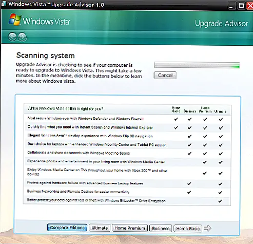 Ну, похоже, что мой компьютер может запускать Vista: