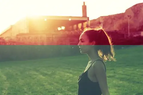 Кросс-процесс с использованием кривых Photoshop