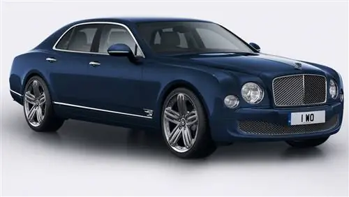 Ограниченная серия Bentley Mulsanne отмечает 95-летие