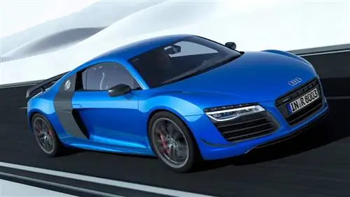 Audi R8 LMX дебютирует с лазерными фарами