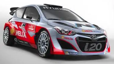 Hyundai выпускает автомобиль i20 WRC