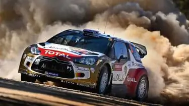 Крис Мик ездит на Citroen WRC