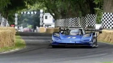 Volkswagen ID. R на Фестивале скорости в Гудвуде