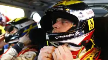 Шлем WRC Испания Остберг