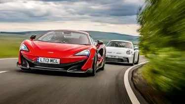 McLaren 600LT против Porsche 911 GT3 против Nissan GT-R Nismo