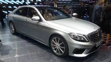 Mercedes S63 AMG: Франкфуртский автосалон 2013 спереди