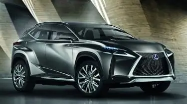 Концепт Lexus LF-NX