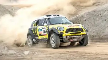 Dakar Mini Countryman Андре Виллаш-Боаш