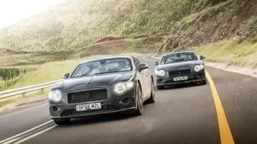Прототипы Bentley Continental GT Прототипы Bentley Continental GT