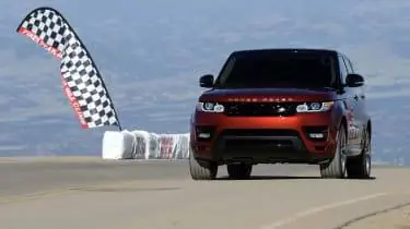 Range Rover Sport 2014 года устанавливает рекорд среди серийных автомобилей Пайкс-Пик