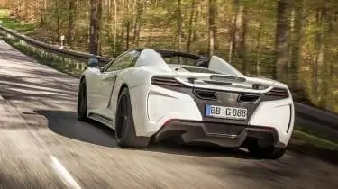 Gemballa GT Spider: тюнингованный McLaren 12C сзади