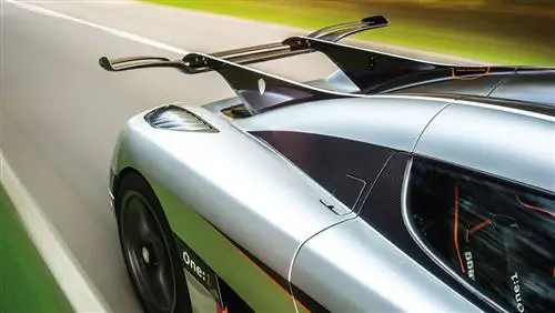 Koenigsegg One:1 активное крыло - Art of Speed