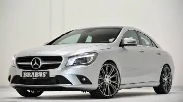 Brabus Mercedes CLA серебристый передний