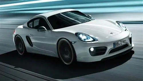 Techchart настраивает Porsche Cayman mk2