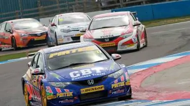 British Touring Cars Донингтон Парк Эндрю Джордан Honda Civic