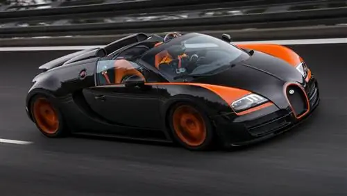 Bugatti Veyron Vitesse: самый быстрый родстер в мире