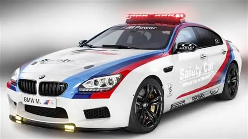 Автомобиль безопасности BMW M6 Gran Coupe MotoGP