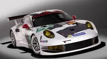 Передний сплиттер Porsche 911 RSR 2013 г.