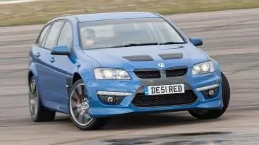 Боковой занос Vauxhall VXR8 Tourer