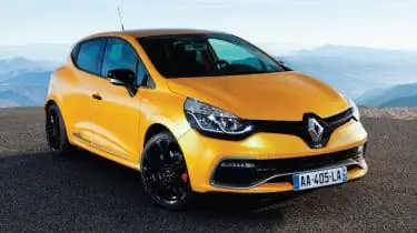 Renaultsport Clio 200 Turbo передняя жидкость Желтая