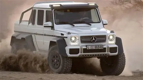 Mercedes G63 AMG 6x6 запущен в производство