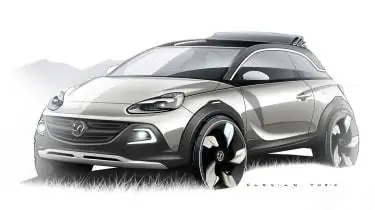 Концепт-кар Vauxhall Adam Rocks кроссовер с откидным верхом