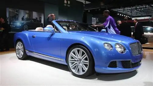 Bentley Continental GTC Speed в Детройте