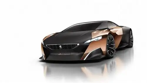 Peugeot Onyx полностью раскрыт