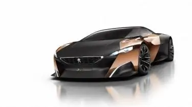 Peugeot Onyx полностью раскрылся