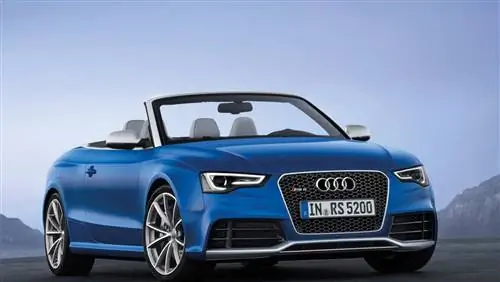 Представлен Audi RS5 Cabrio