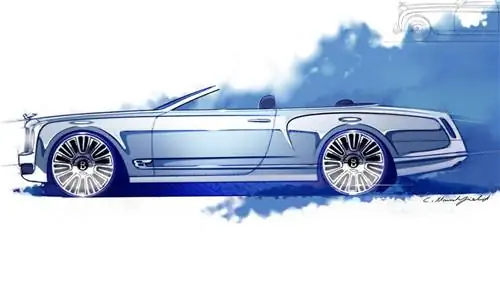 Концепт кабриолета Bentley Mulsanne Convertible