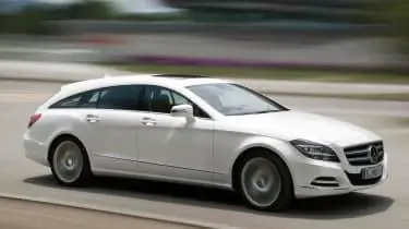 2012 Mercedes-Benz CLS Shooting Brake белый