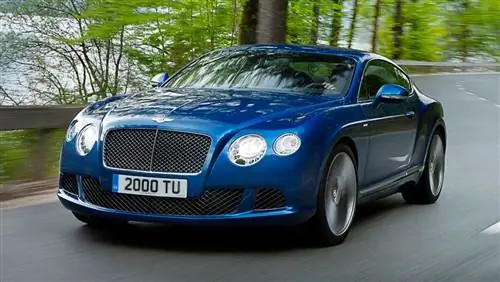 Новый Bentley Continental GT Speed