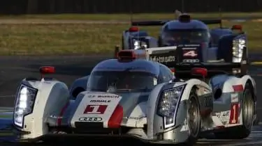 Audi R18 e-tron 2012 победитель гонки «24 часа Ле-Мана»