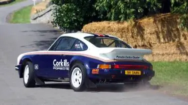 2012 Cholmondeley Pageant of Power Боком Porsche 911