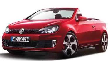 2012 Volkswagen Golf GTI кабриолет вид спереди