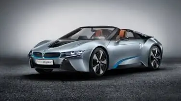 Представлен BMW i8 Spyder