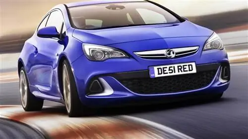 Цены и характеристики Vauxhall Astra VXR