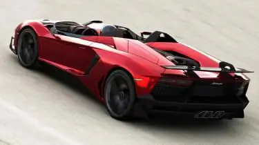 Экстремальный Lamborghini Aventador J