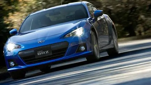 Раскрыта спецификация Subaru BRZ UK: Раскрыта спецификация Subaru BRZ UK