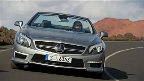 Представлен родстер Mercedes SL63 AMG